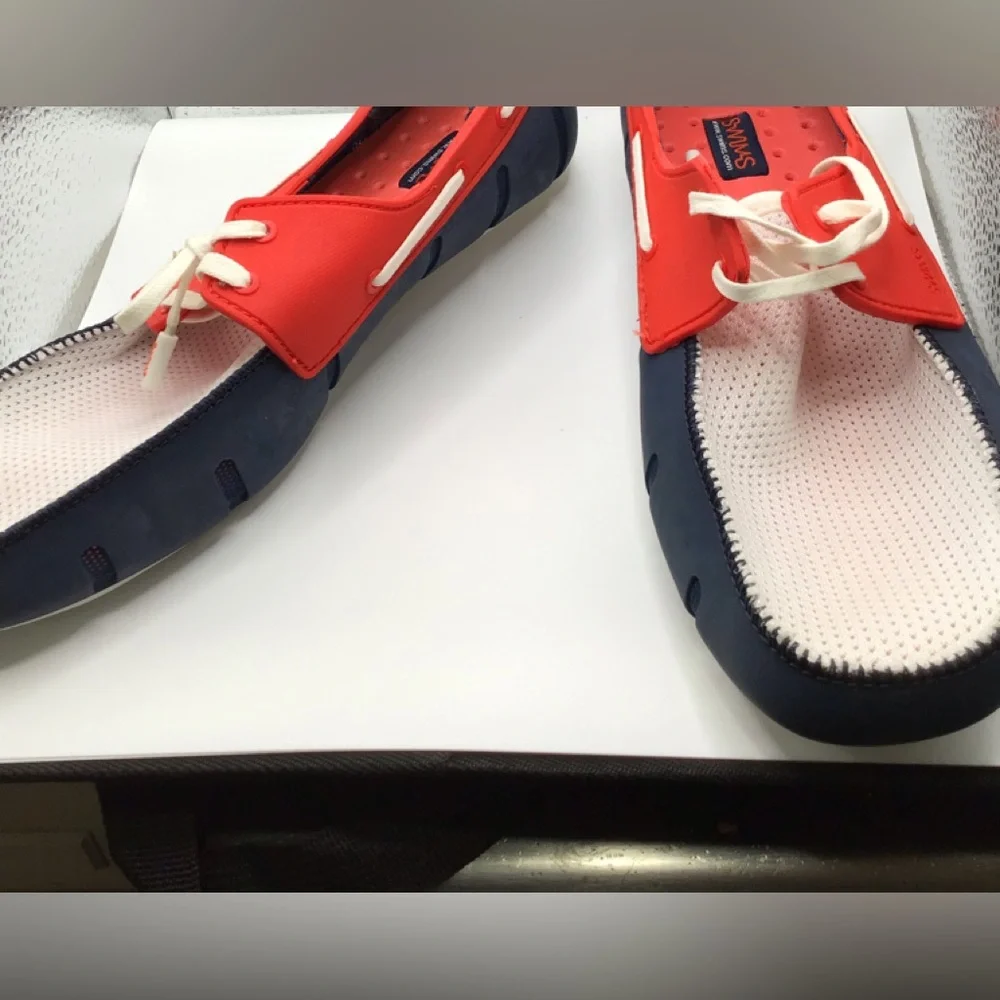 NWOT Beautiful SWIMS Boat Shoes in size 7
